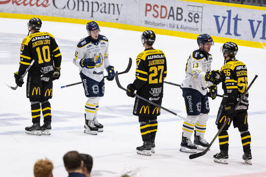 Västerås och Södertäljes spelare