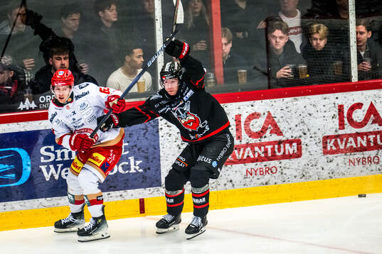 Kalmars Matt Fonteyne och Nybros Kalle Holm