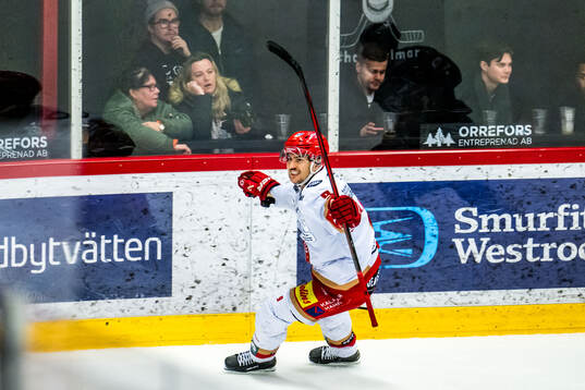 Kalmars Albin Nilsson jublar