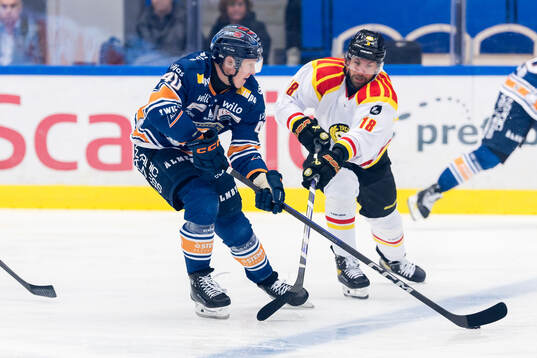 Växjös Dennis Rasmussen och Brynäs Anton Rödin