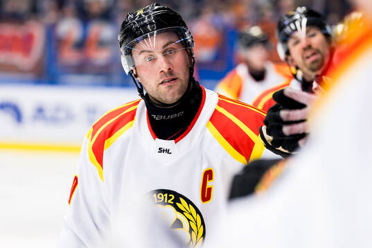 Brynäs Johan Larsson jublar