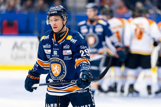 Växjös Sebastian Strandberg deppar