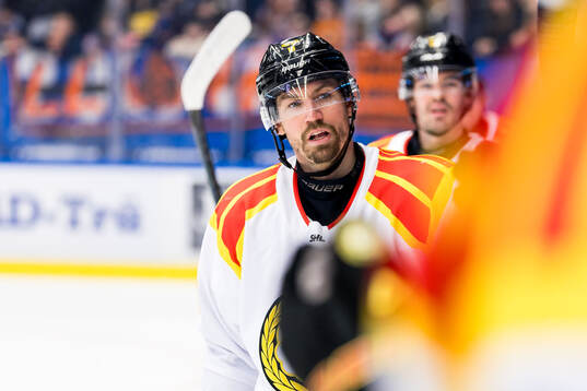 Brynäs Anton Rödin jublar