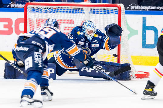 Växjös målvakt Emil Larmi