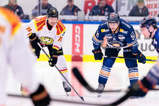 Brynäs Miks Indrasis och Växjös Emil Sylvegård