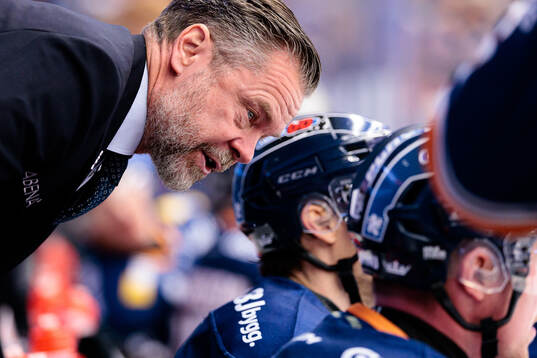Växjös assisterande tränare Fredrik Hellgren