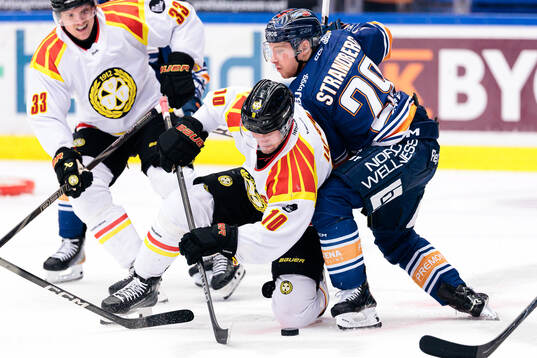Brynäs Johan Larsson och Växjös Sebastian Strandberg