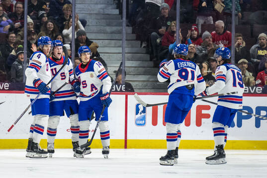 Danny Nelson of USA celebrates