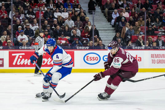 Colin Ralph of USA and Oskars Briedis of Latvia