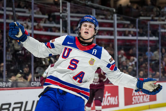 Danny Nelson of USA celebrates