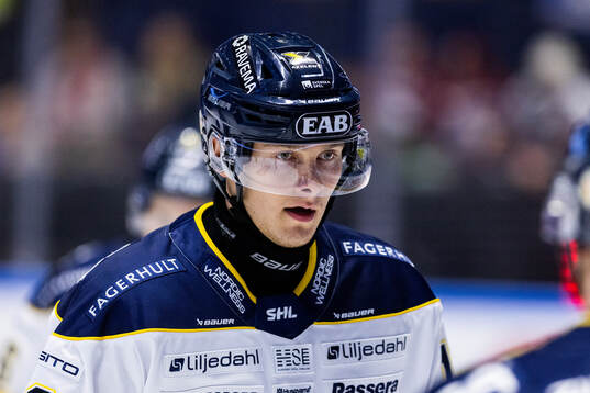 HV71s Henrik Borgström jublar
