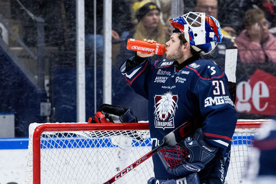 Linköpings målvakt Jesper Myrenberg