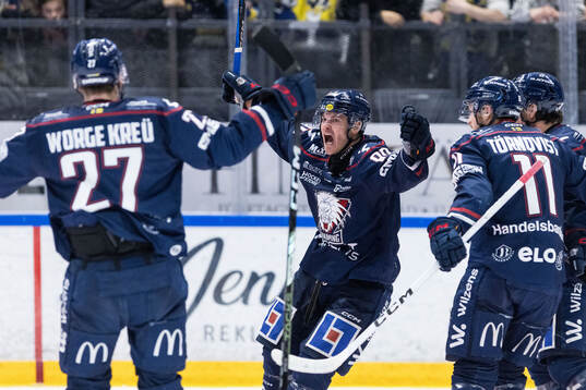 Linköpings Lance Bouma jublar