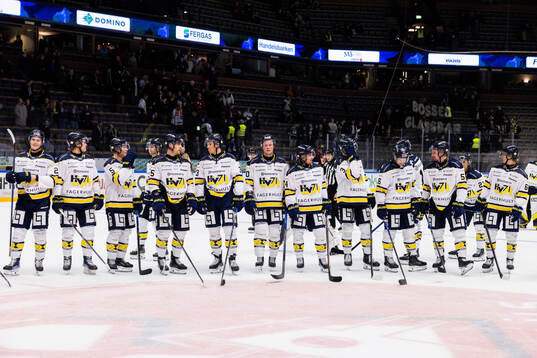 HV71s spelare jublar
