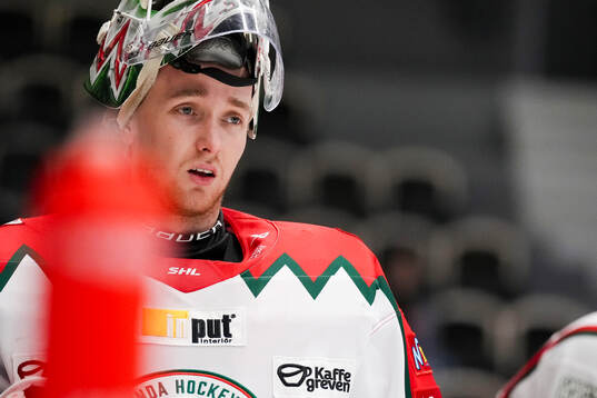 Frölundas målvakt Tobias Normann