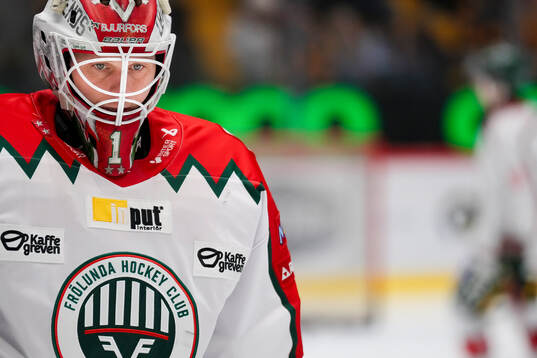 Frölundas målvakt Lars Johansson
