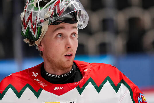Frölundas målvakt Tobias Normann