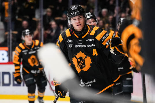 Skellefteås Rickard Hugg jublar