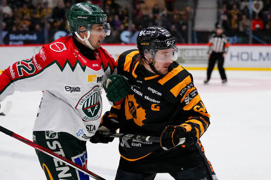 Frölundas Linus Nässen och Skellefteås Jonathan Pudas