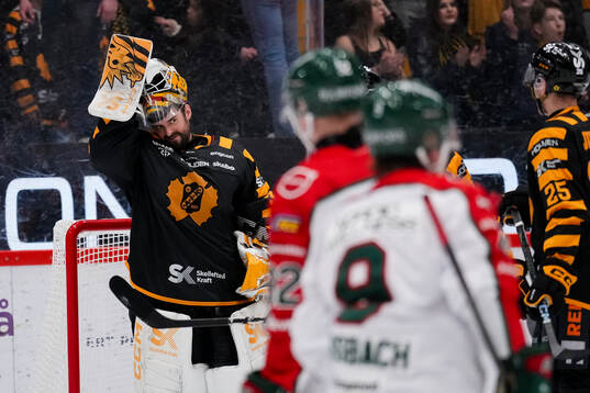 Skellefteås målvakt Gustaf Lindvall