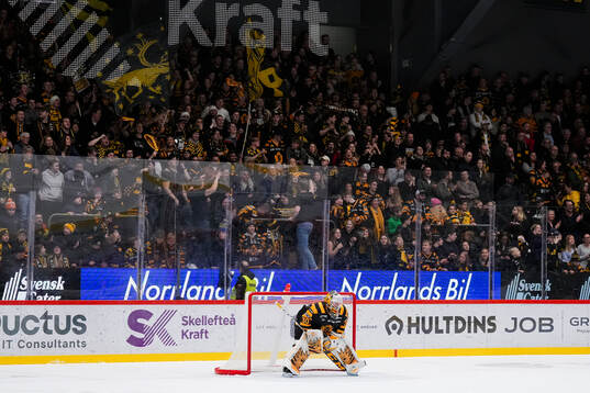 Skellefteås målvakt Gustaf Lindvall