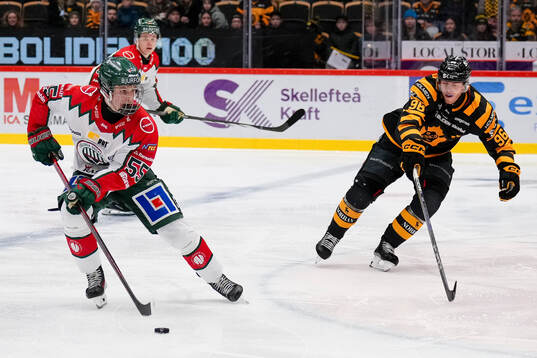 Frölundas Ivar Stenberg och Skellefteås Rickard Hugg