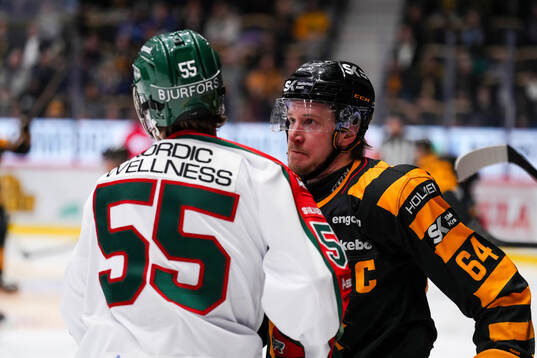 Frölundas Ivar Stenberg och Skellefteås Jonathan Pudas