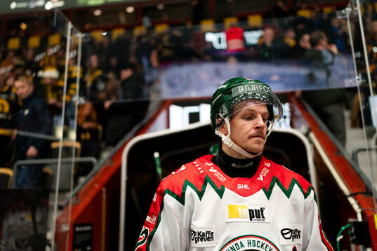 Frölundas Max Friberg  deppar