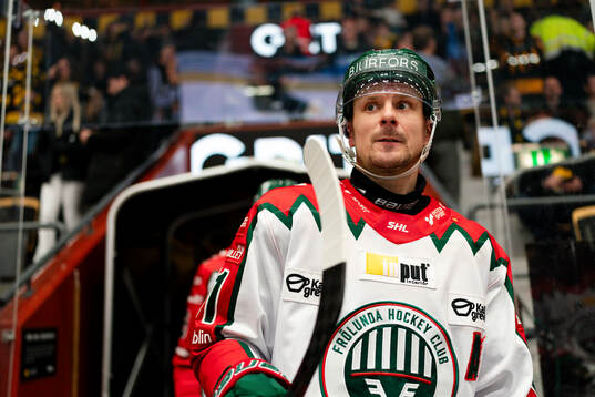Frölundas Nicklas Lasu deppar