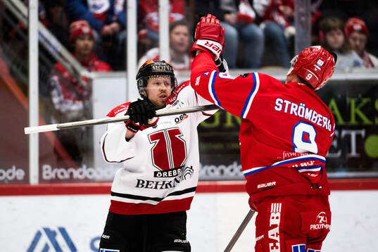Örebros Kalle Kossila och Timrås Didrik Strömberg