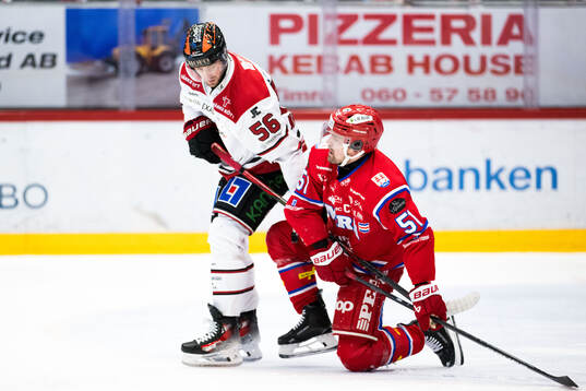 Örebros Robin Norell och Timrås Anton Lander