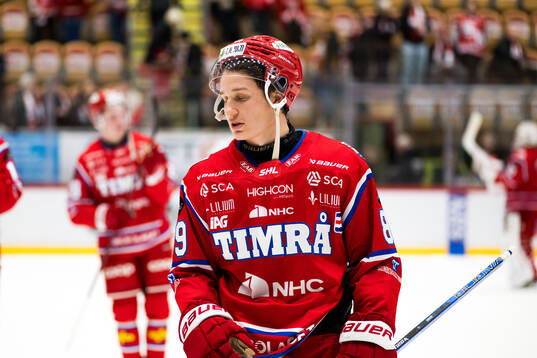 Timrås Oliver Kapanen deppar