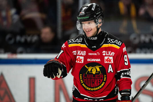 Luleås Brian O'neil jublar