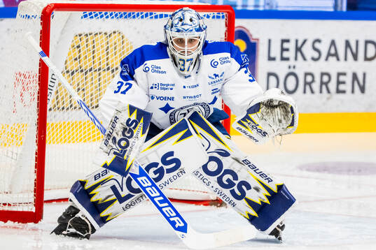 Leksands målvakt Jakob Hellsten
