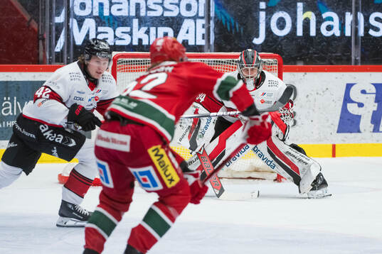 Malmö Redhawks målvakt Marek Langhamer