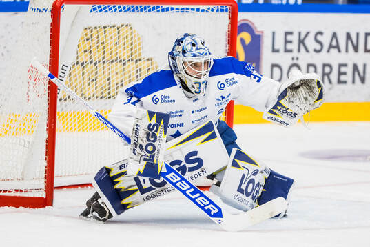 Leksands målvakt Jakob Hellsten