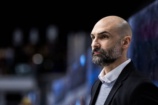 Björklövens assisterande tränare Daniel Rahimi