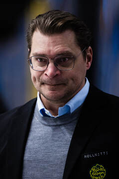 Björklövens tränare Björn Hellkvist