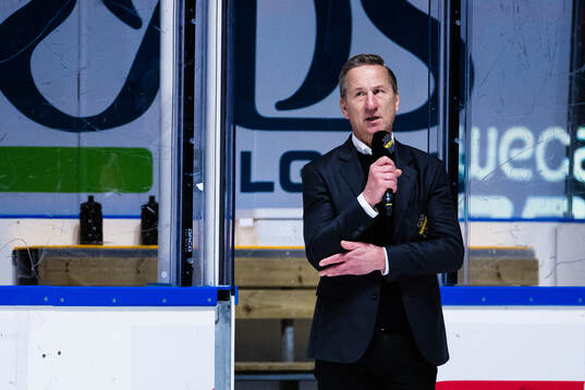 AIKs klubbdirektör Stefan "Myran" Gustavsson