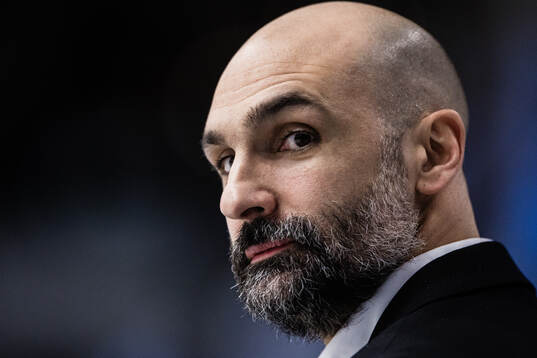 Björklövens assisterande tränare Daniel Rahimi