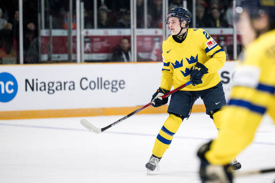 Tom Willander of Sweden scores 0-1