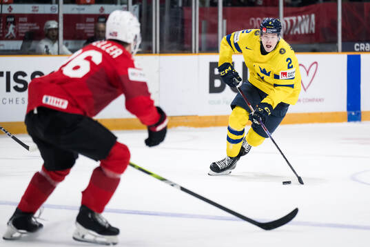 Rasmus Bergqvist of Sweden