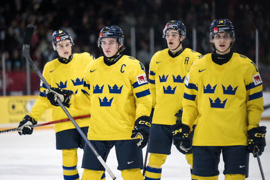 Tom Willander, Axel Sandin-Pellikka, David Edstrom and