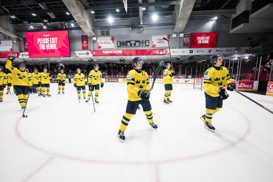 Axel Sandin-Pellikka of Sweden celebrates