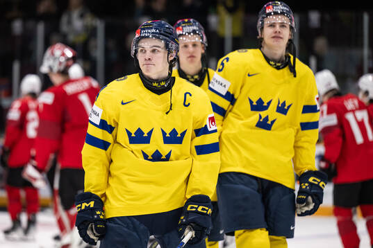 Axel Sandin-Pellikka and Axel Hurtig of Sweden