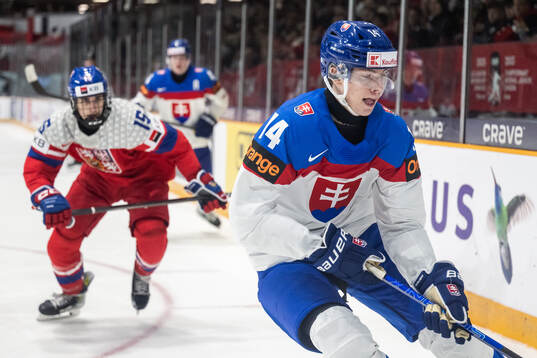Miroslav Satan of Slovakia