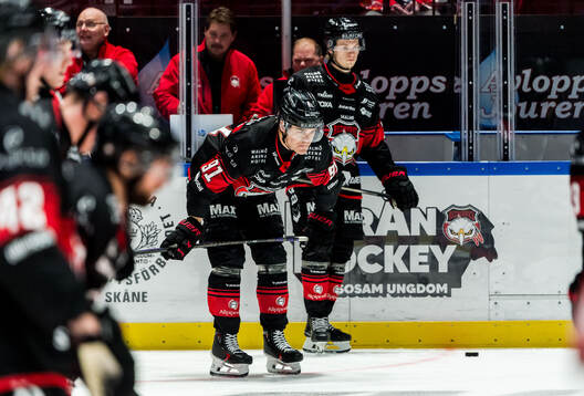Malmö Redhawks Axel Sundberg och Joona Ikonen