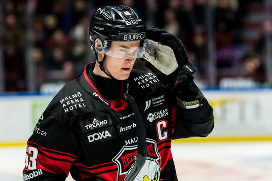 Malmö Redhawks Fredrik Händemark deppar