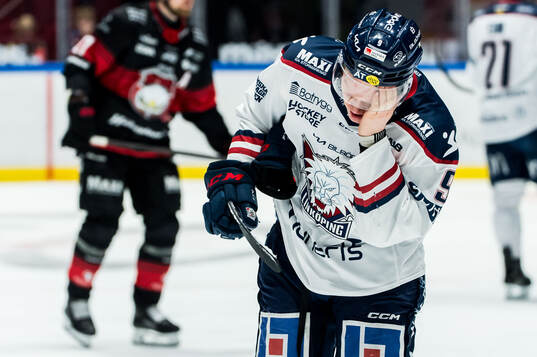 Linköpings Erik Norén har ont och deppar