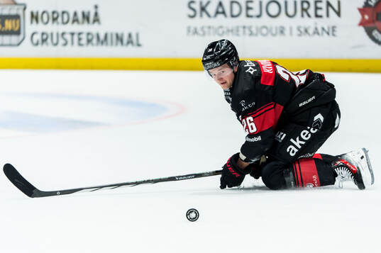 Malmö Redhawks Teemu Kivihalme deppar